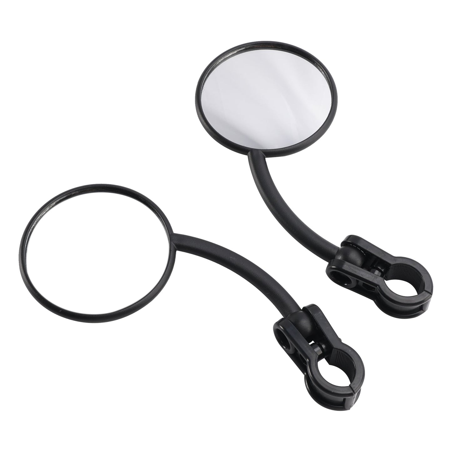 Universal 22mm Handlebar Clamp 80mm Enduro Motocross Mirror Set folding mirrors