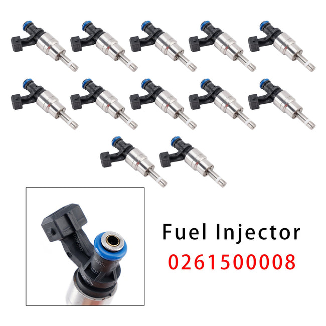 2002-2008 BMW 7(E65/E66)760I 760IL 12PCS Fuel Injector 0261500008