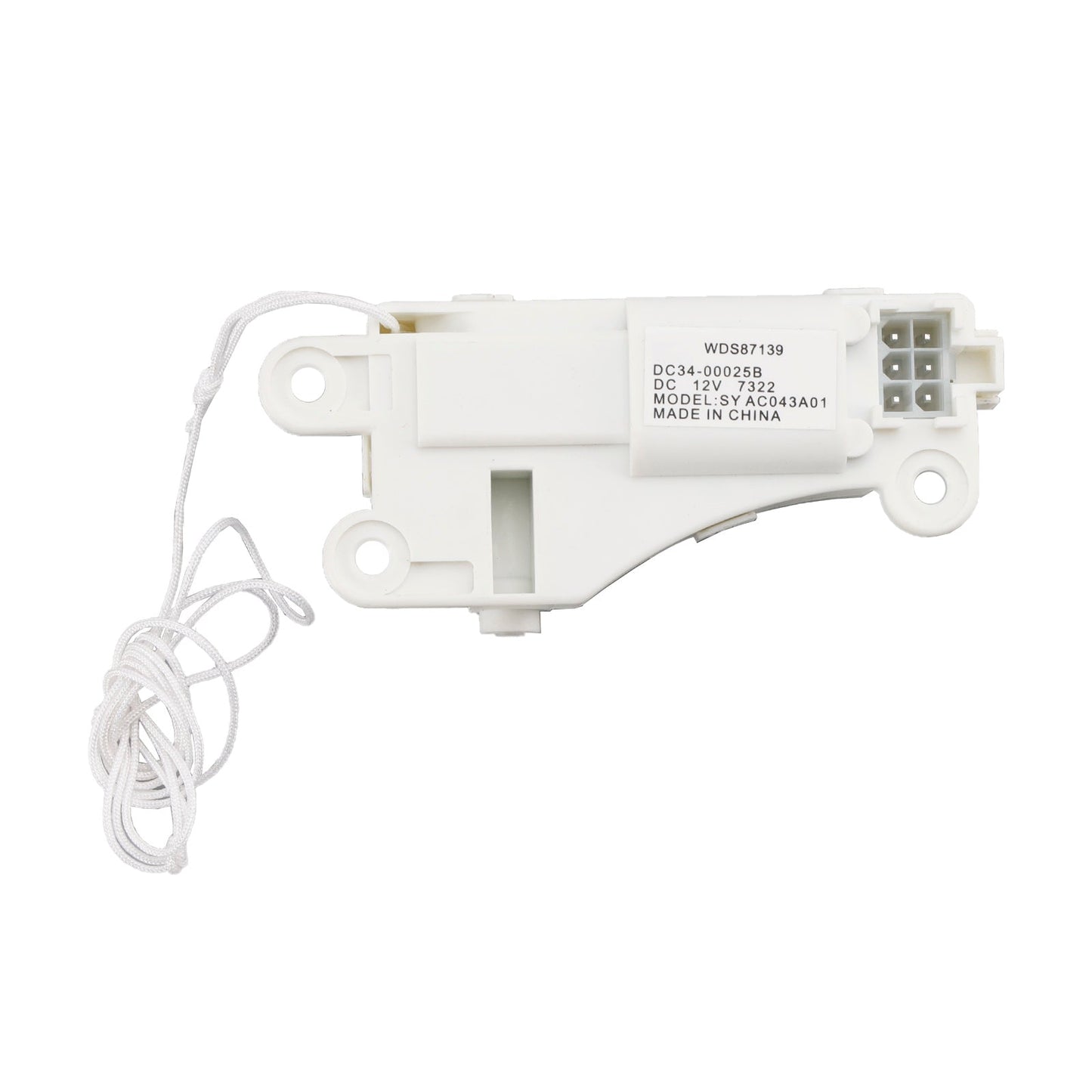 DC34-00025B Washing Machine Door Lock Switch Washer Door Lock Switch for Samsung