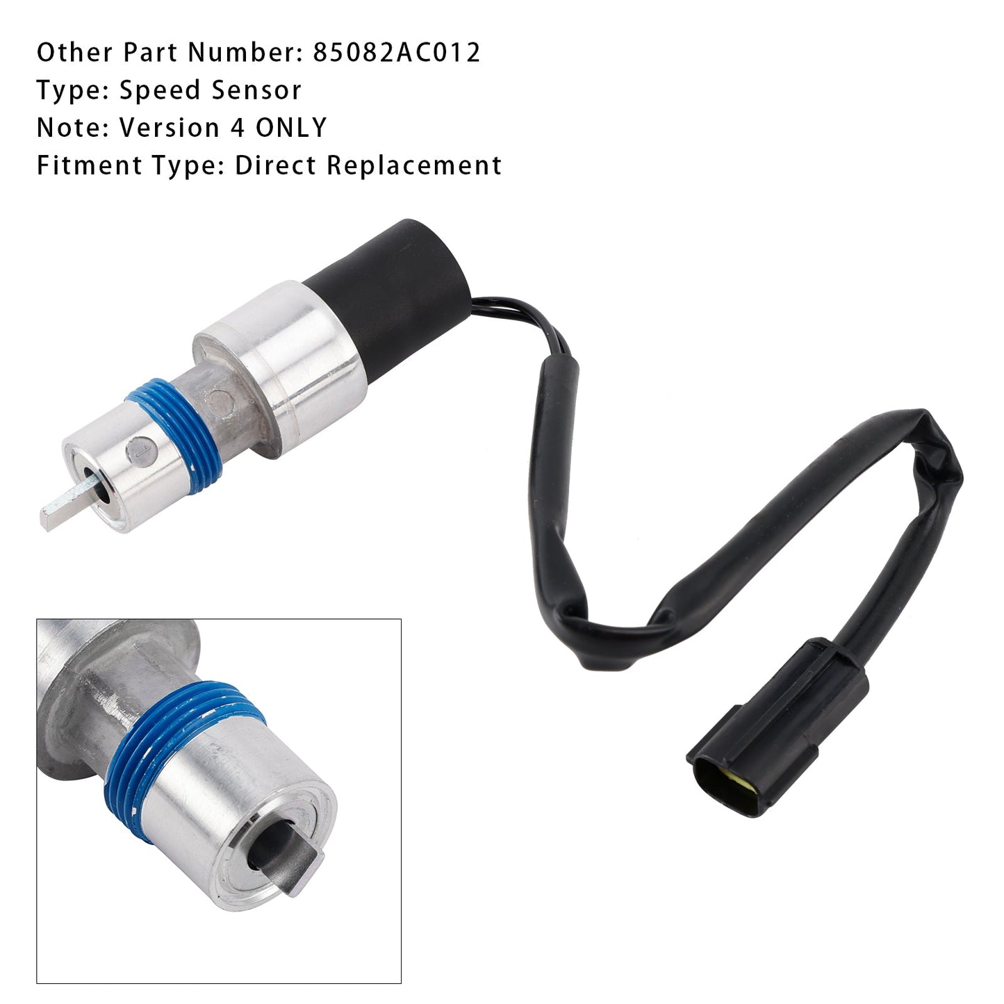 1997-1998 Subaru Impreza V4 Only Gearbox Speed Speedo Sensor 85082AC012