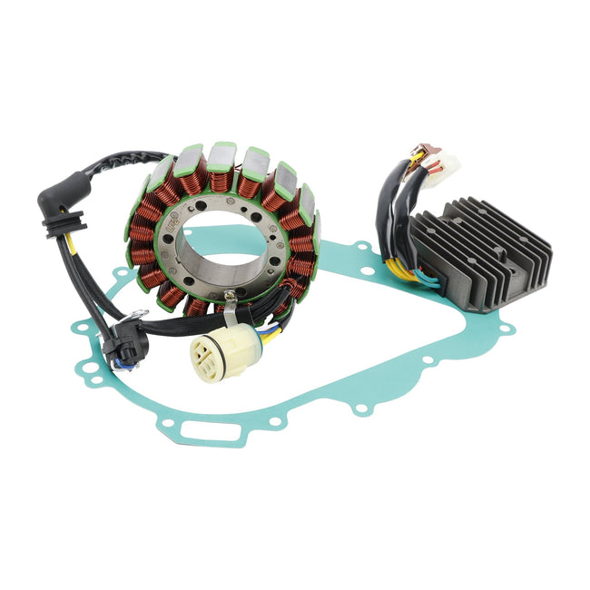 2002-2005 Aprilia RSV 1000 R Tuono Magneto Coil Stator + Voltage Regulator + Gasket Assy AP0295830