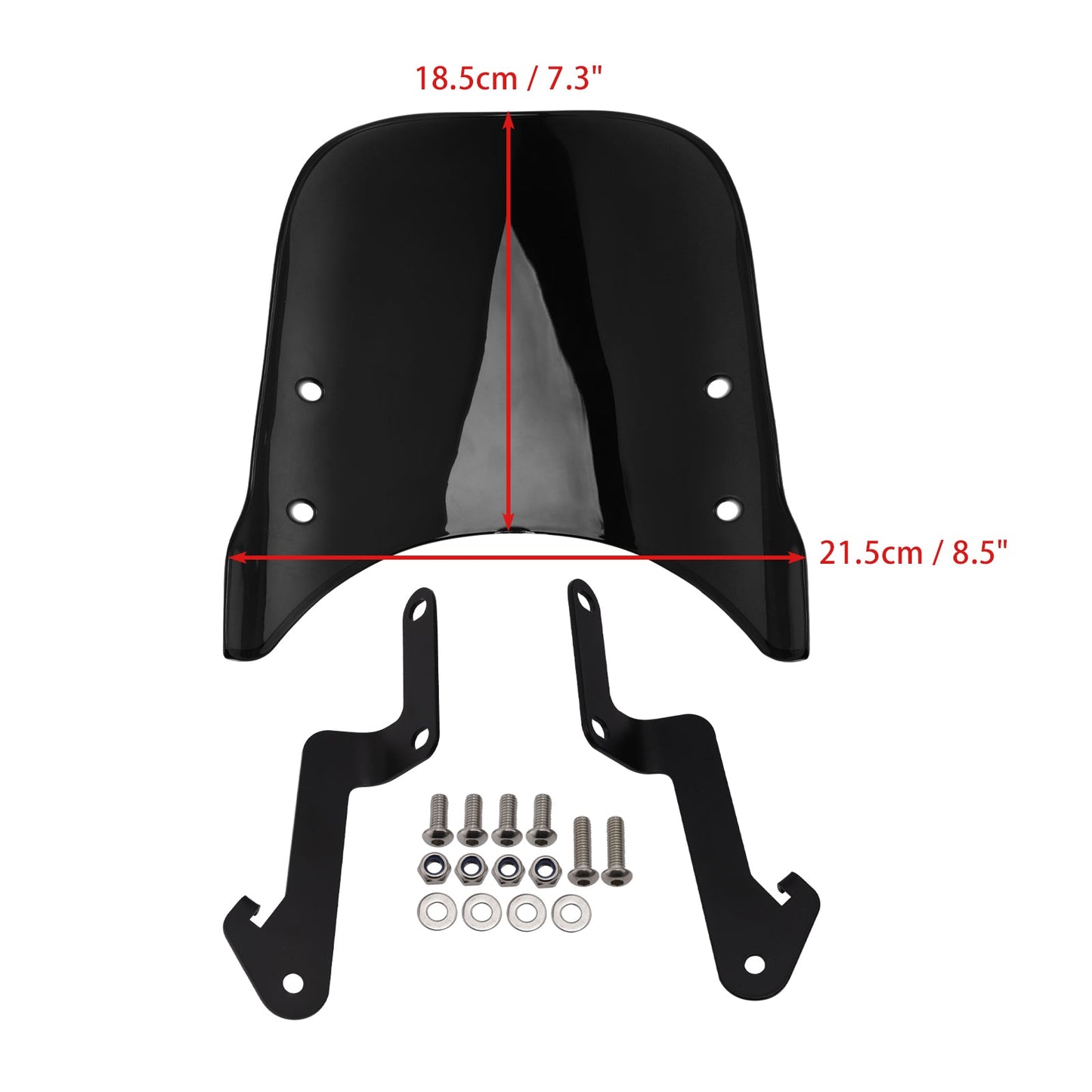 Windshield WindScreen fit for YAMAHA XSR 155 2020-2023 XSR 125 2024-2025
