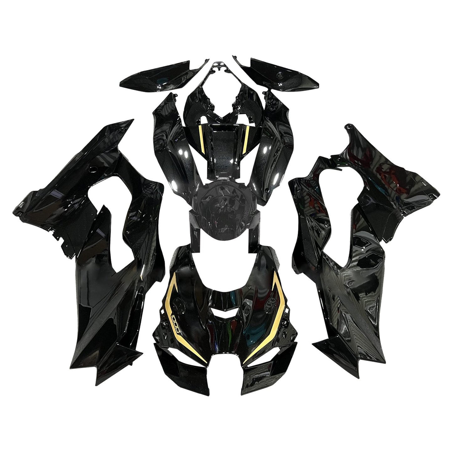 Injection Fairing Kit Bodywork ABS fit For Kawasaki ZX-10R ZX-10RR 2021-2025