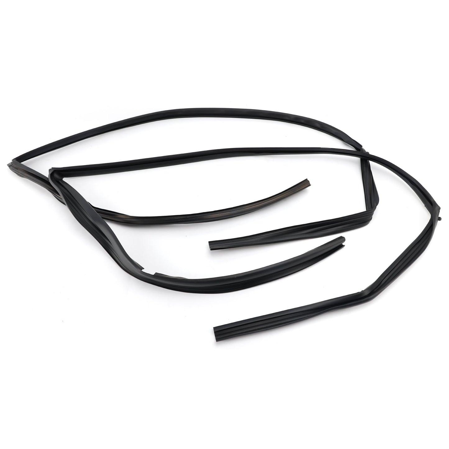 1996-2000 HONDA CIVIC EK4 EK9 2D 3D 2PCS Front Door Glass Run Channel