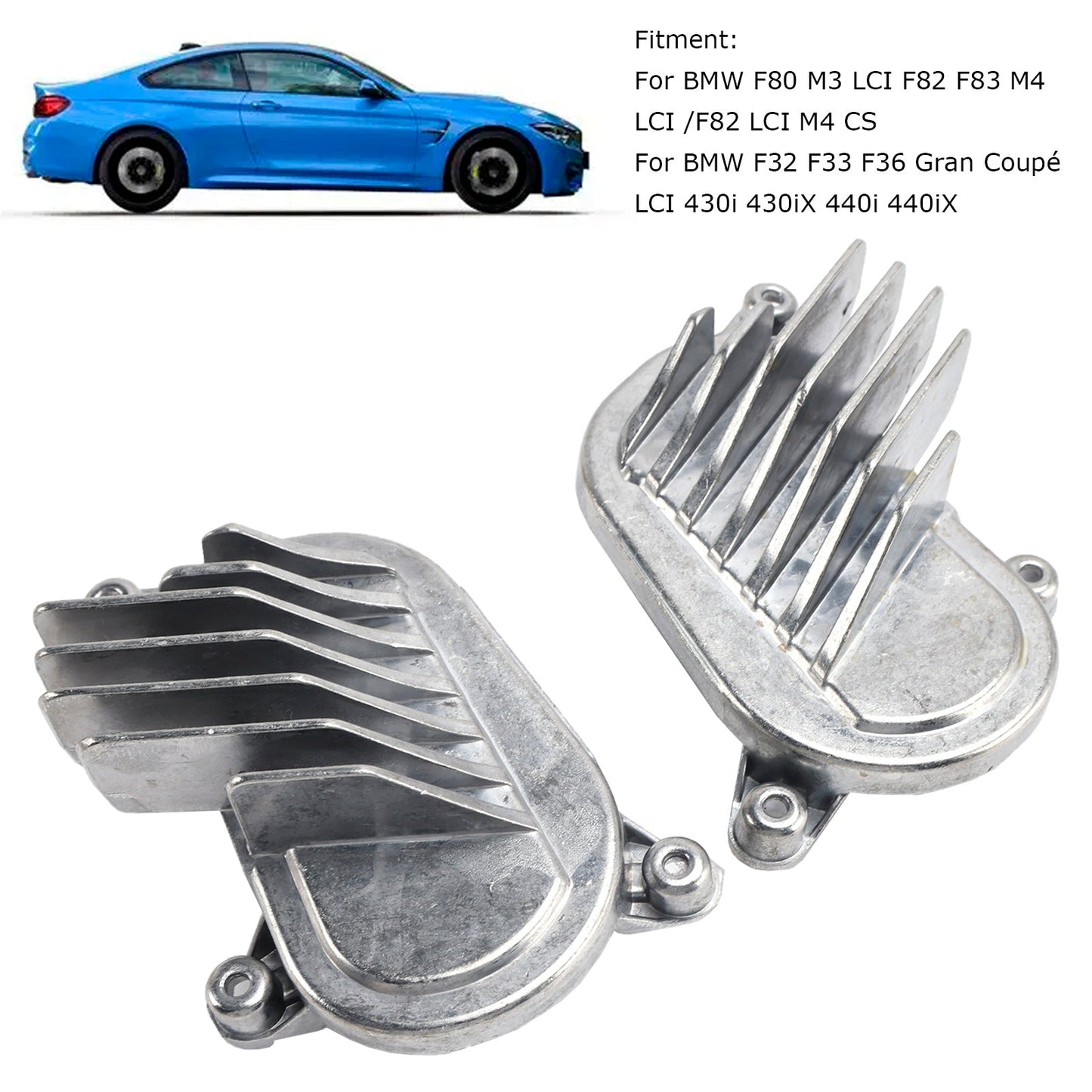 Left & Right Adaptive Headlight DRL Module For BMW F80 M3 F82 M4 F32 F36 F86