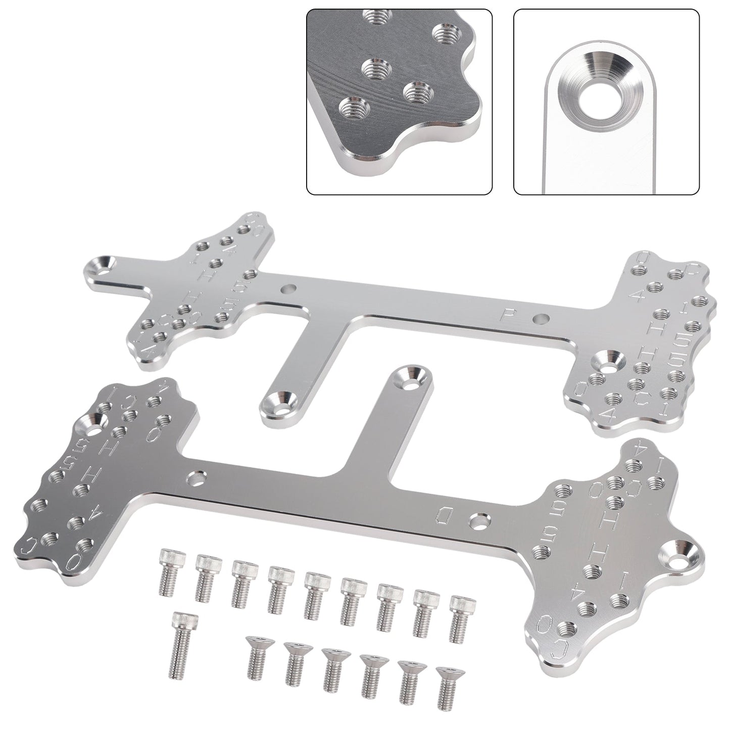 Aluminum Ignition Coil Mounting Bracket Plate 551115-01 Fit Chevy S10 LS