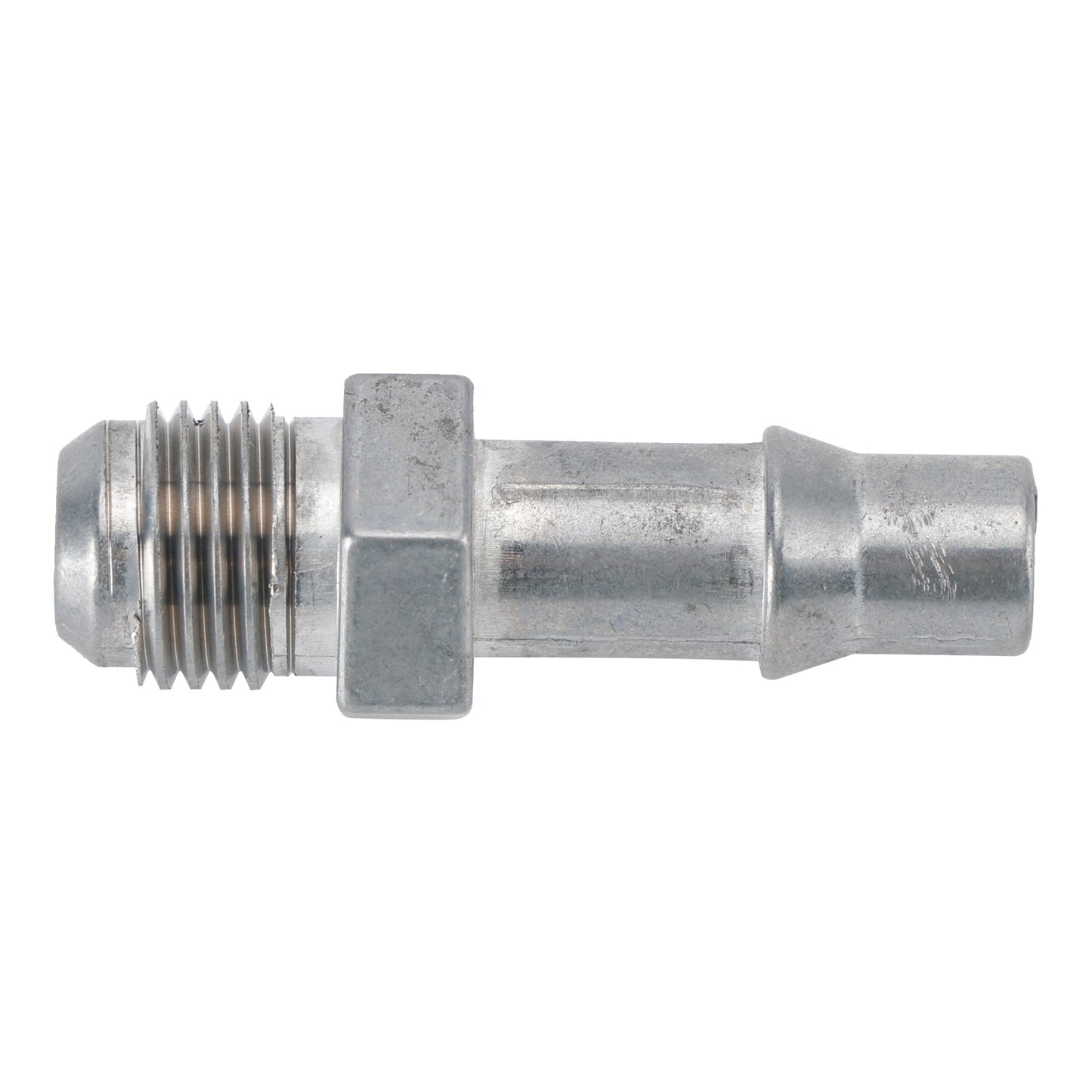 6AN Male Flare to 3/8" (.375") Transmission Cooler Quick Disconnect Adapter