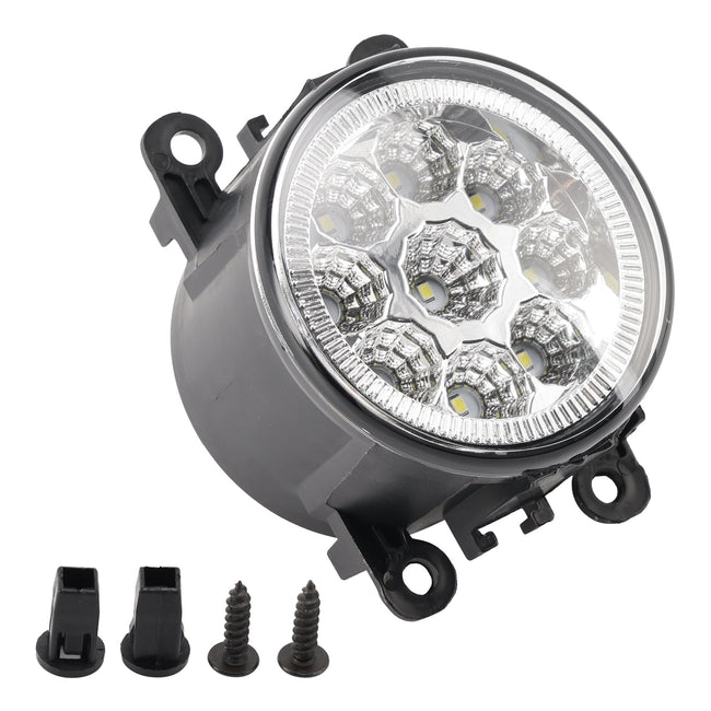9 LED Daytime Running Fog Lights For Ford Focus Fiesta C-Max 84501AJ00A