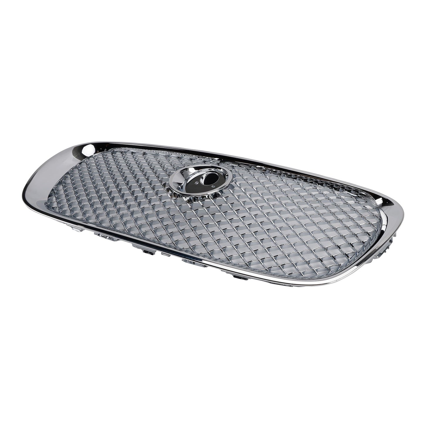 2008-2011 Jaguar XF XF-R Style Front Bumper Grill Grille Chrome