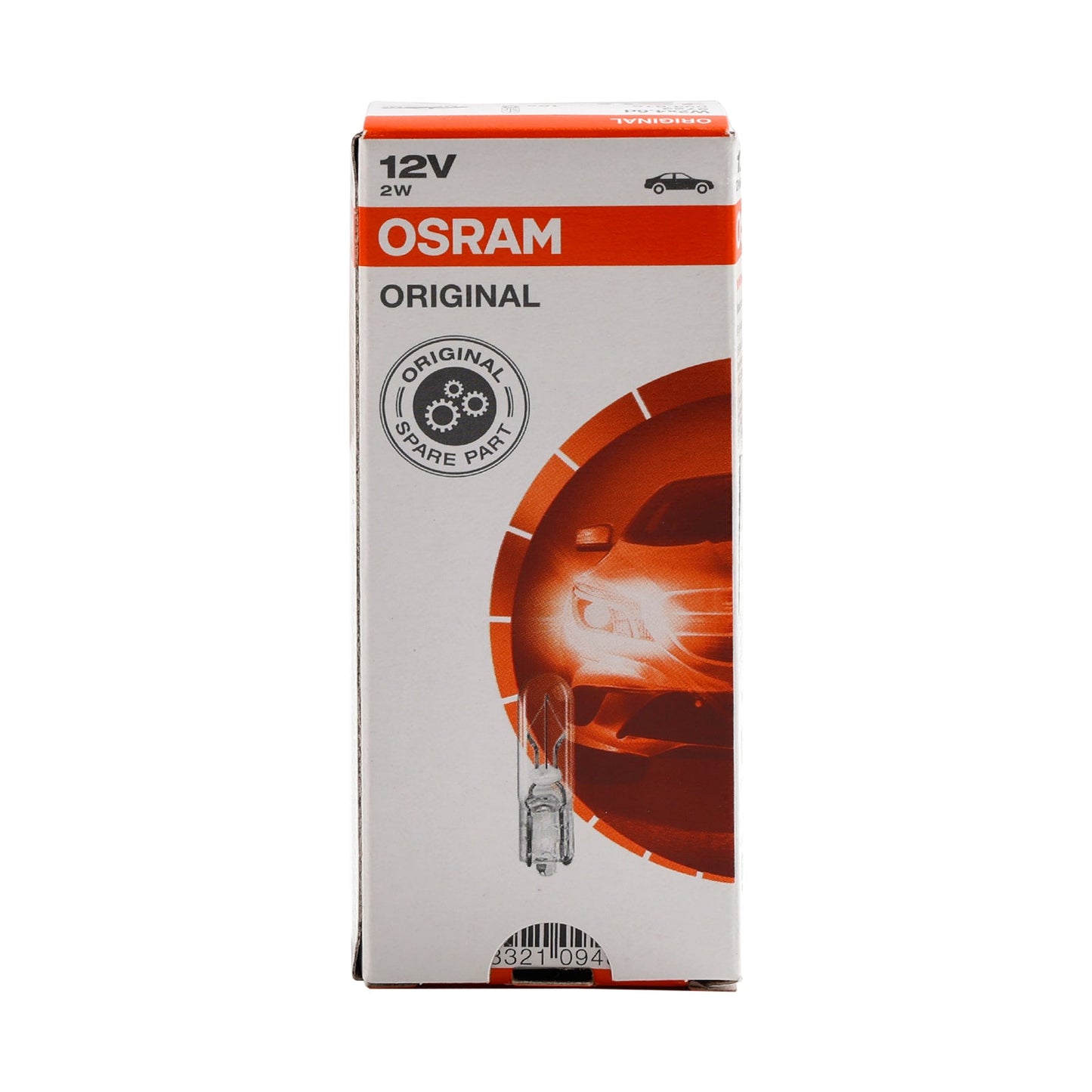 10PCS Instrument Light W2*4.6d 2722 T5 W2W 12V 2W For OSRAM