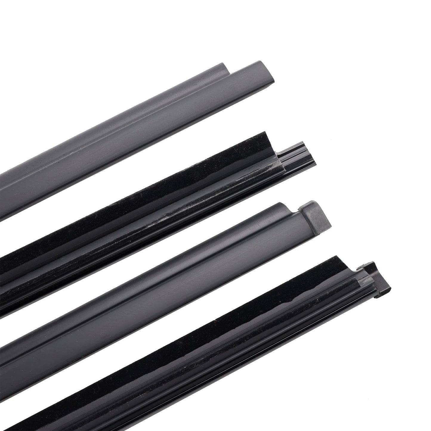 1996-2001 TOYOTA 4RUNNER 4PCS Door Glass Belt Outer Molding Weatherstrip