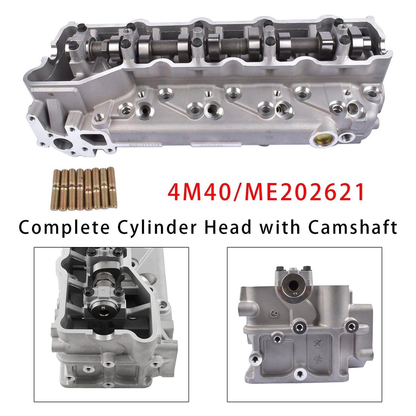 1998-2001 Mitsubishi Canter (FE5, FE6) VI Canter 35 4M40-2AT 2835 85 Complete Cylinder Head 4M40 ME202621