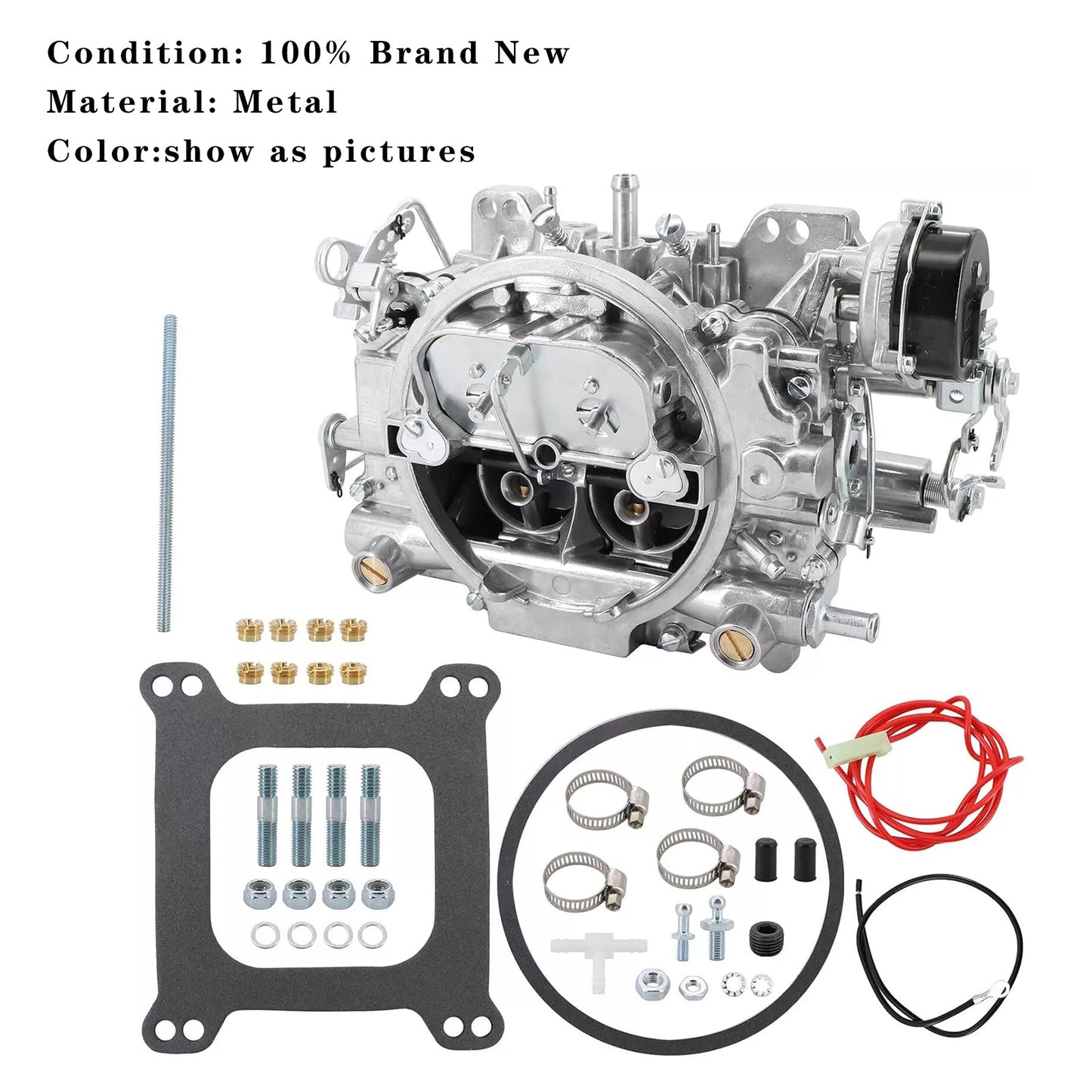 4 Barrel Carburetor For Edelbrock 1411 Performer 750 CFM Electric Choke