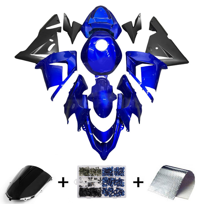 Injection Fairing Kit Bodywork Plastic ABS fit For Kawasaki ZX10R 2004-2005