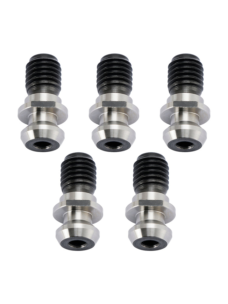 5Pcs CAT40 45° 0.740" Coolant Pull Stud Retention Knob For Mazak Fadal Silver