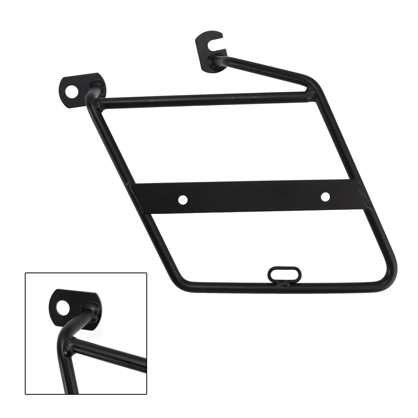 Luggage Rack Side Saddle Bag Mount Bracket For Kawasaki W800 2011-2025 24 Right