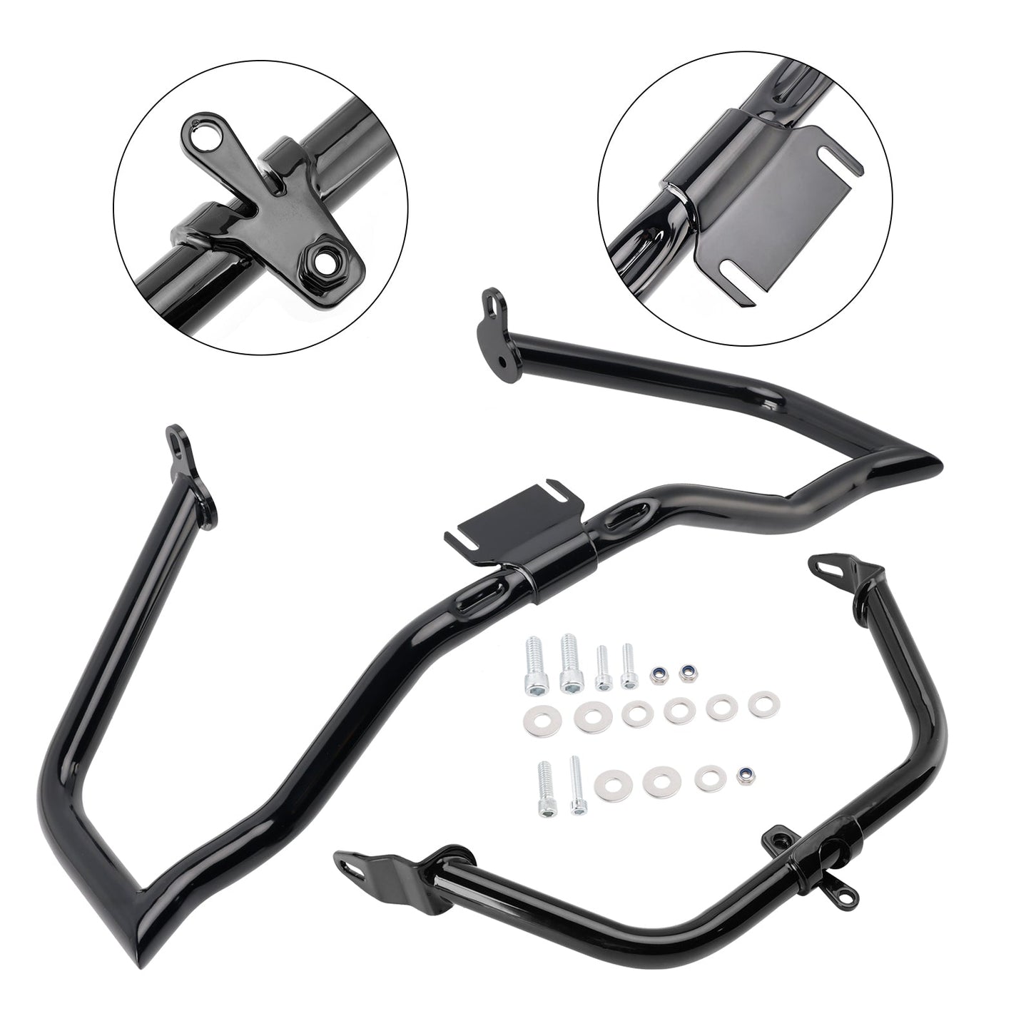 2014-2022 Road Glide Engine Guard Frame Anti-Crash Bumper Protector Chromea ChromeC