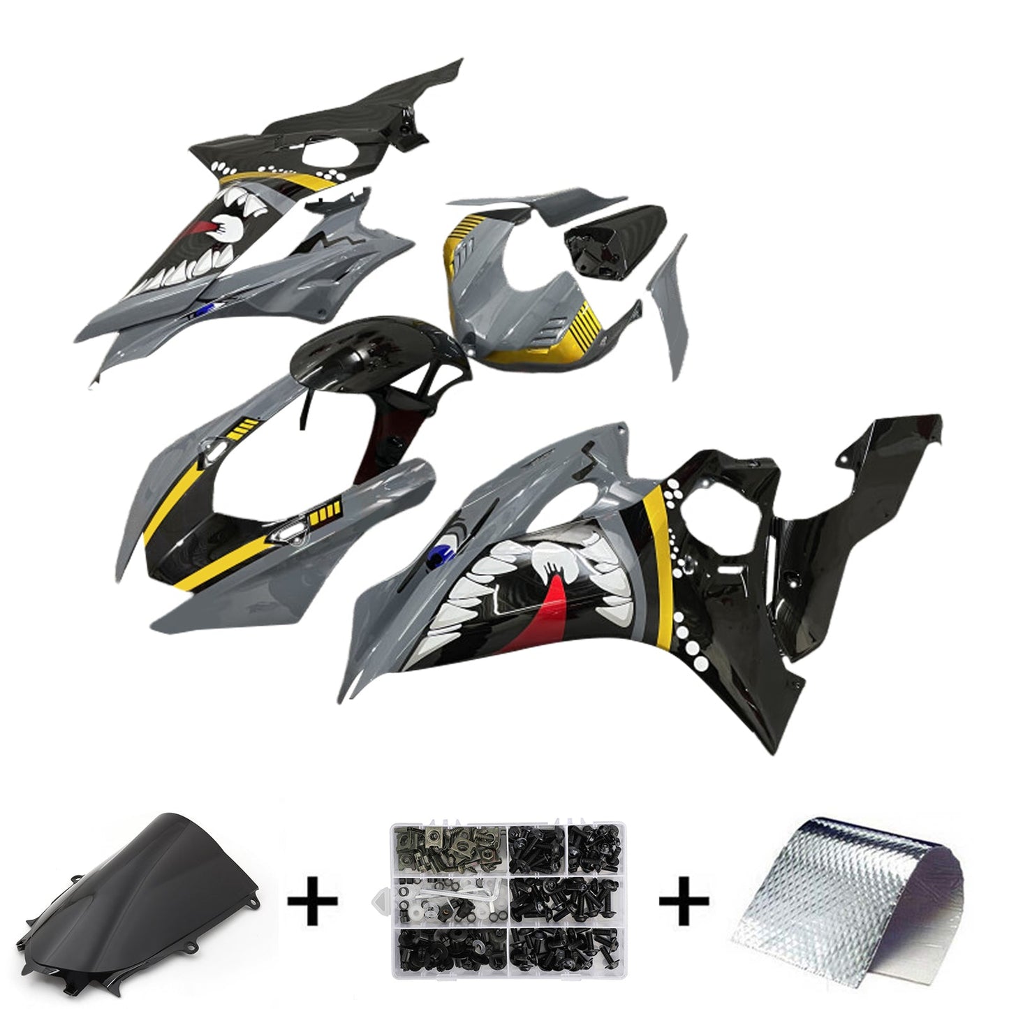 2017-2023 Yamaha YZF-R6 Injection Fairing Kit Bodywork Plastic ABS