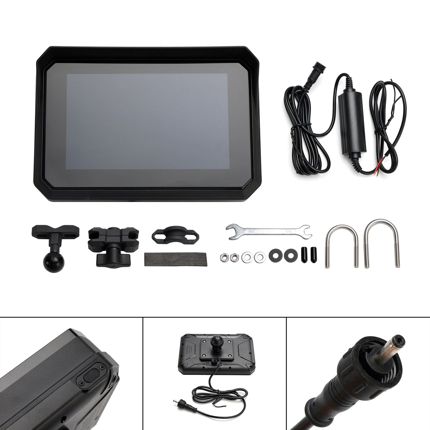 5 Inch Universal Recorder Dvr Carplay Touch Screen For Scooter Motorcycle