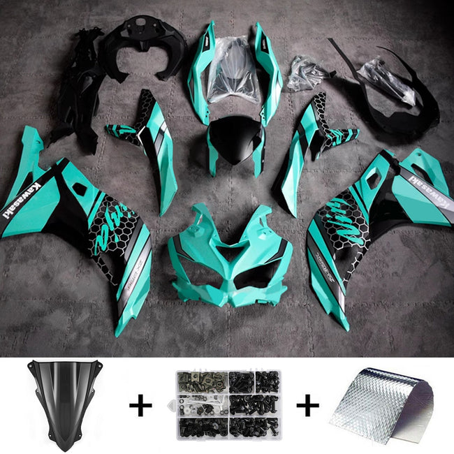 2019-2025 Kawasaki Ninja ZX-25R Amotopart Injection Fairing Kit Bodywork ABS #102