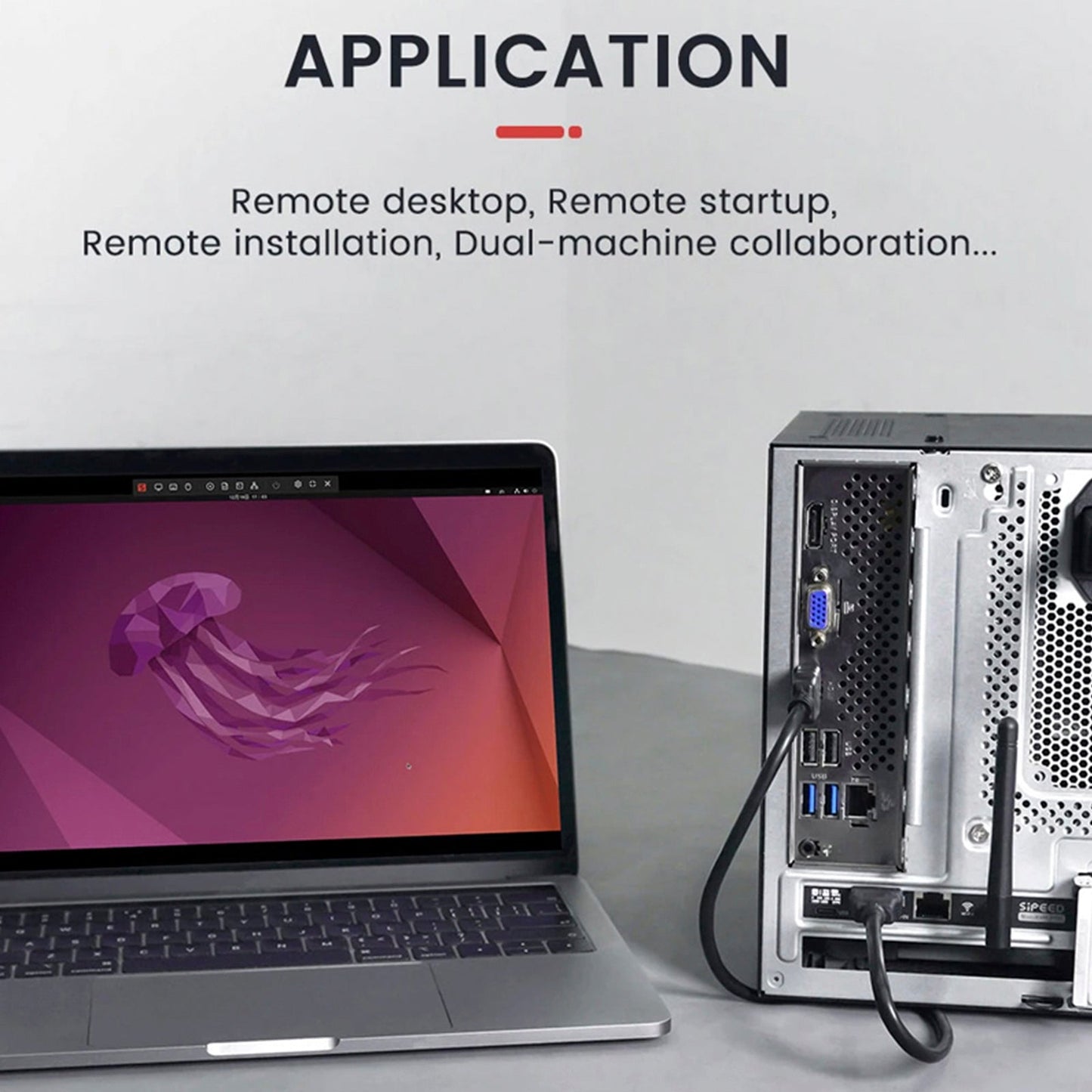 Sipeed NanoKVM-PCIe Remote Control Server RISC-VPiKVM Remote Desktop Installation