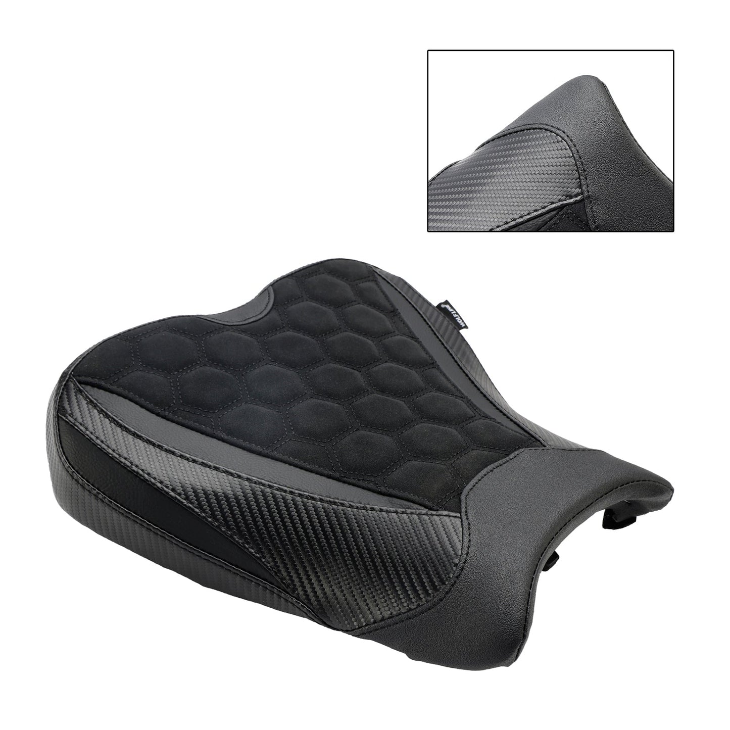2023 KAWASAKI Ninja ZX-4R ZX-4RR Front Driver Seat Raider Cushion Pu Blacka
