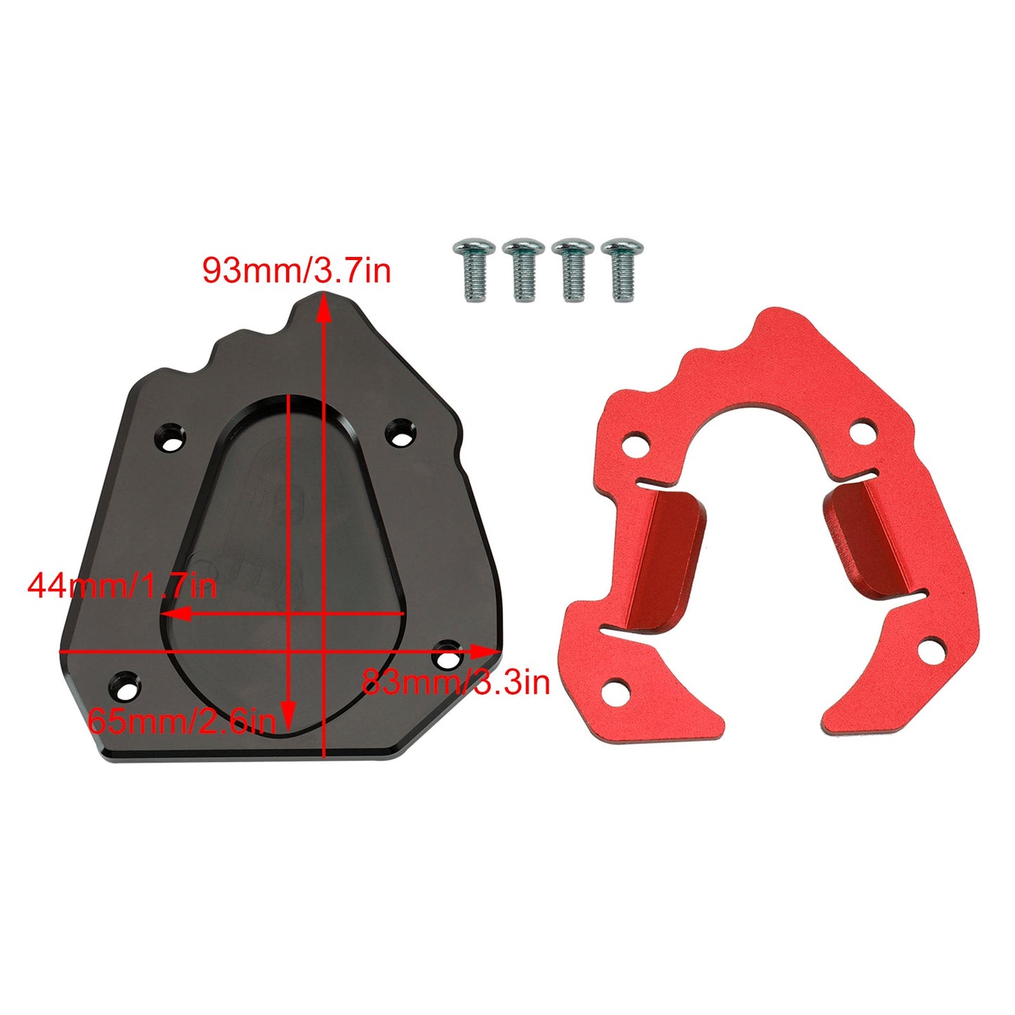 Kickstand Enlarge Plate Pad fit for Tiger 1200 2022+