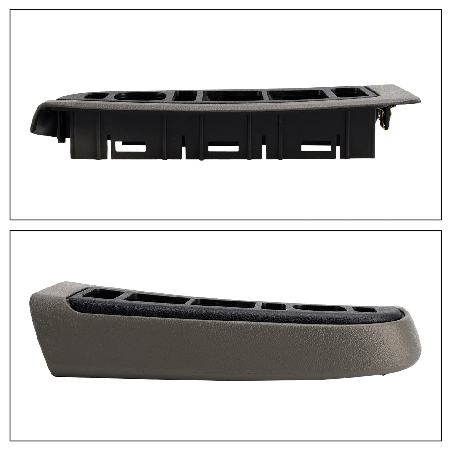 2004-2006 Chevrolet Avalanche 1500 Front Tan Window Switch Trim Bezel 89045119 89045129