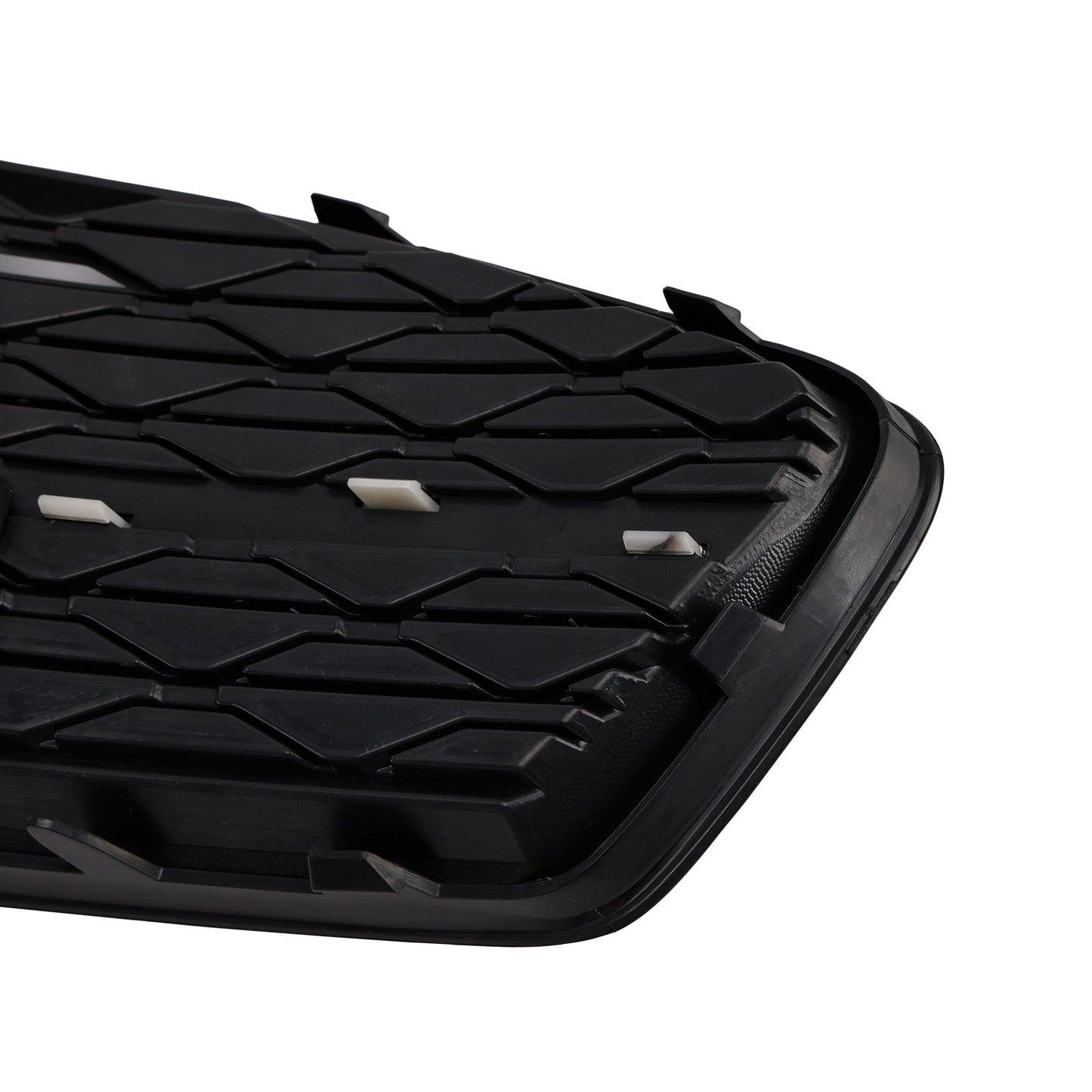 2PCS Front Bumper Grille Grill Fog Light Cover Fit Audi A6 C8 2019-2023