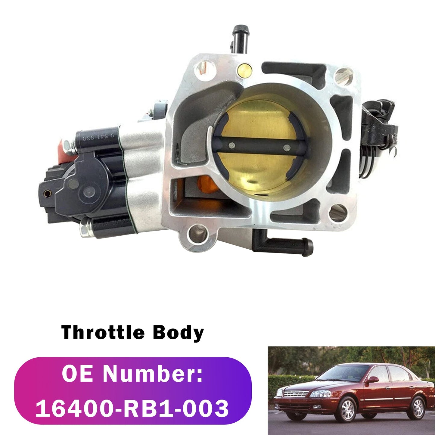 2002 Kia Optima 2.7L 2656CC V6 GAS DOHC Naturally Aspirated Throttle Body 35100-37300