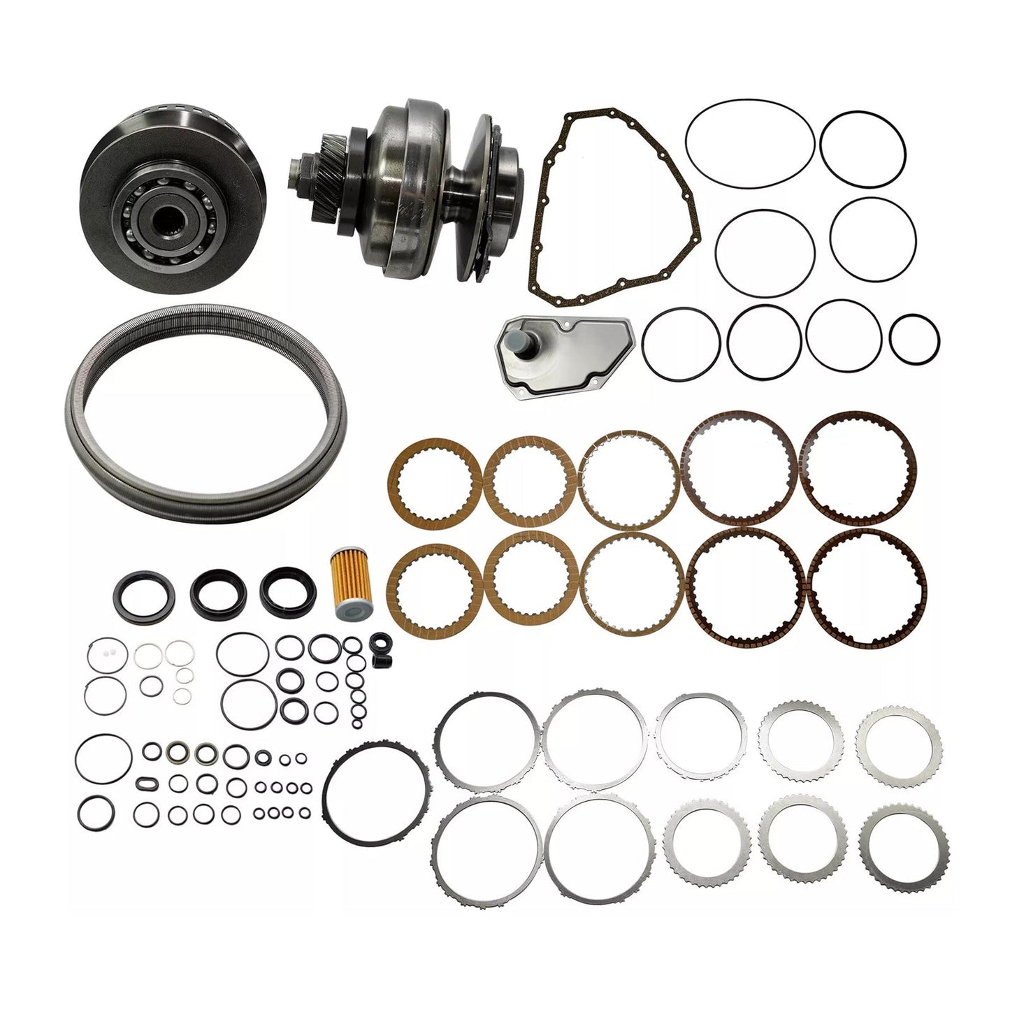 2013-2015 SUZUKI SPACIA L3 0.7L Transmission Master Rebuild Kit & Pulley W/ Belt JF015E RE0F11A 29T