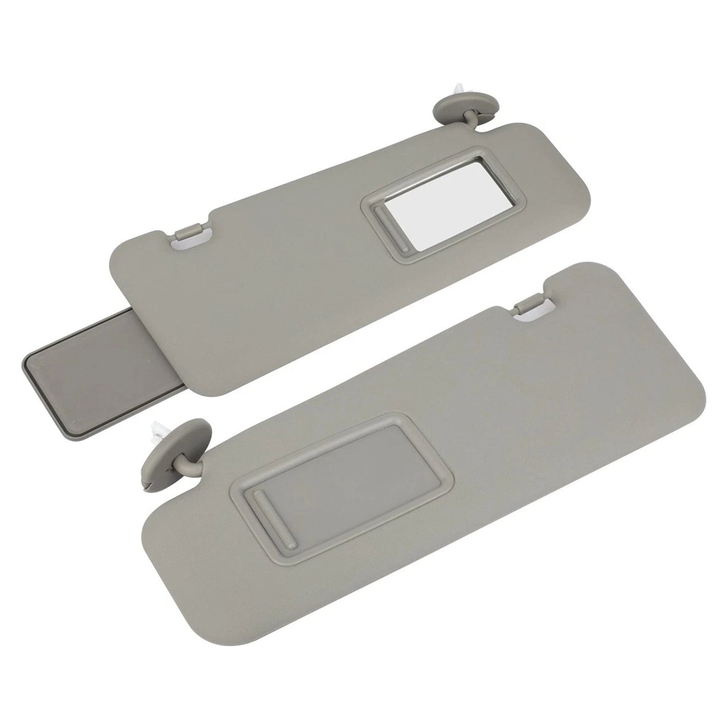 2008-2013 For Toyota Highlander Pair Gray Sun Visor 74321-48490-E0/74320-48500-E0