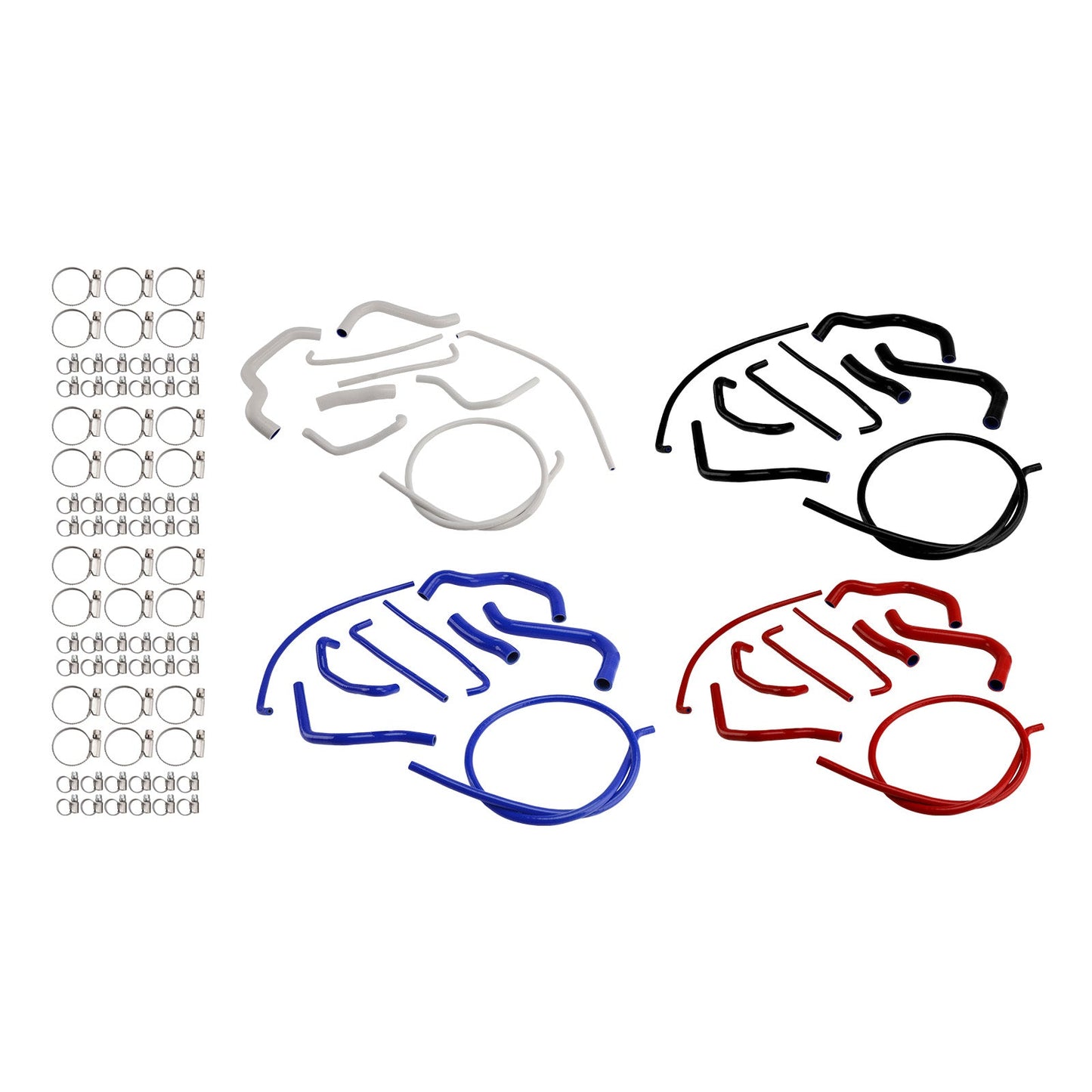 2017-2025 Suzuki GSX-S750/Z Silicone Radiator coolant Hose kit