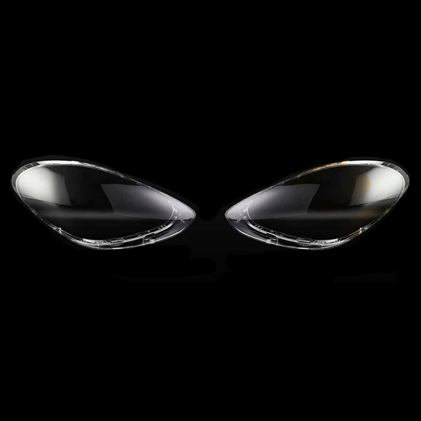 2017-2020 Porsche Panamera 2Pcs Front Headlight Lens Cover Shell Clear