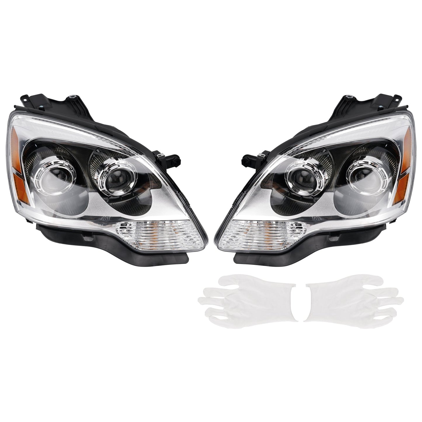 2007-2012 For GMC Acadia w/o Bulbs w/o Ballast Left+Right HID Headlight 22938888 GM2503323