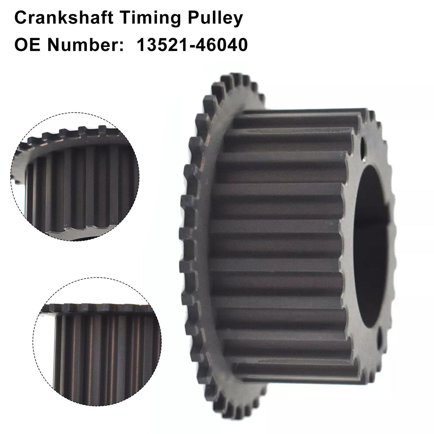 Crankshaft Timing Pulley 13521-46040 For Lexus GS300 IS300 Supra 3.0L 1995-2005