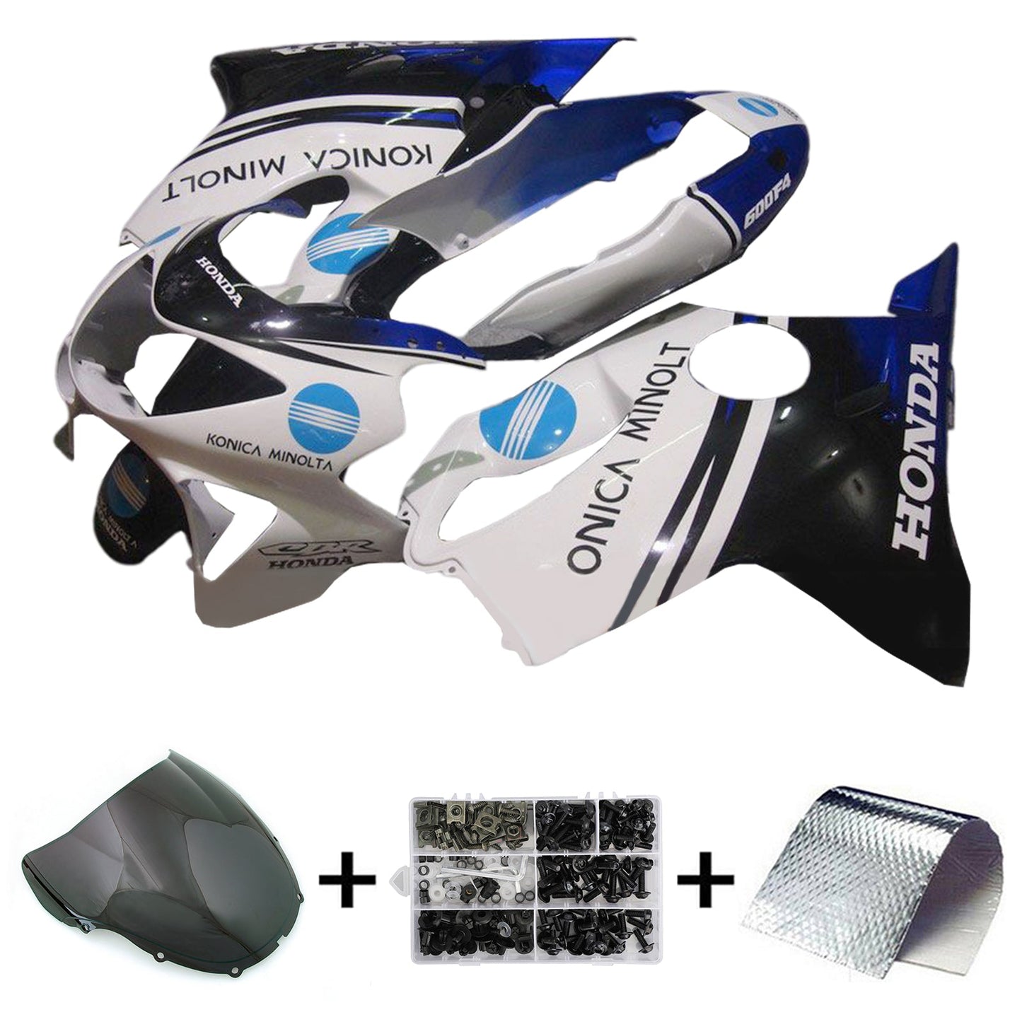 1999-2000 Honda CBR600 F4 Injection Fairing Kit Bodywork Plastic ABS