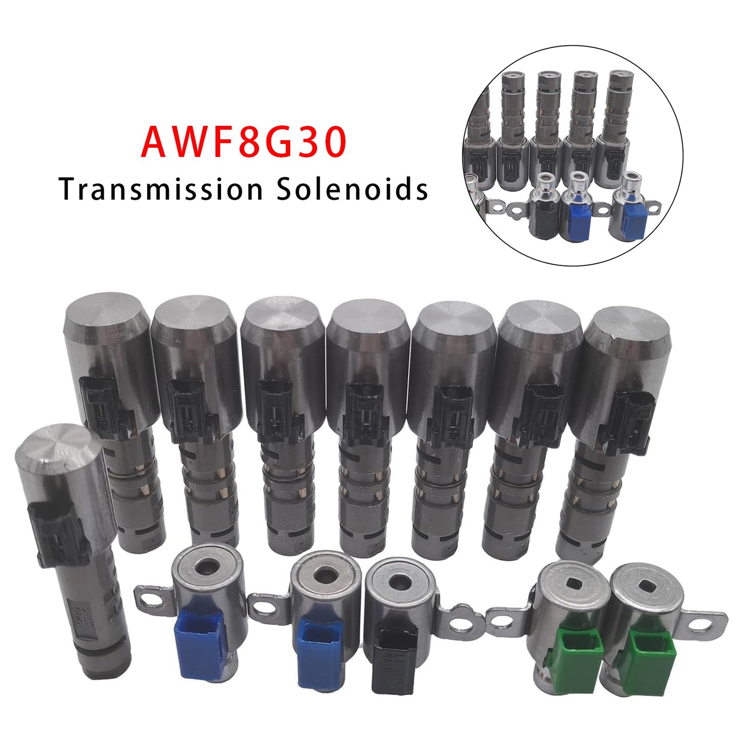 8G30 For Citroen C4 C5 8G30 Transmission 13PCS Transmission Solenoids