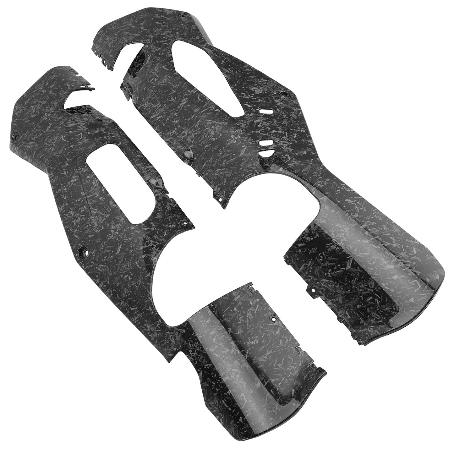 2021-2024 Aprilia RSV4 Lower Side Fairings Full Belly Pan Plate Cover