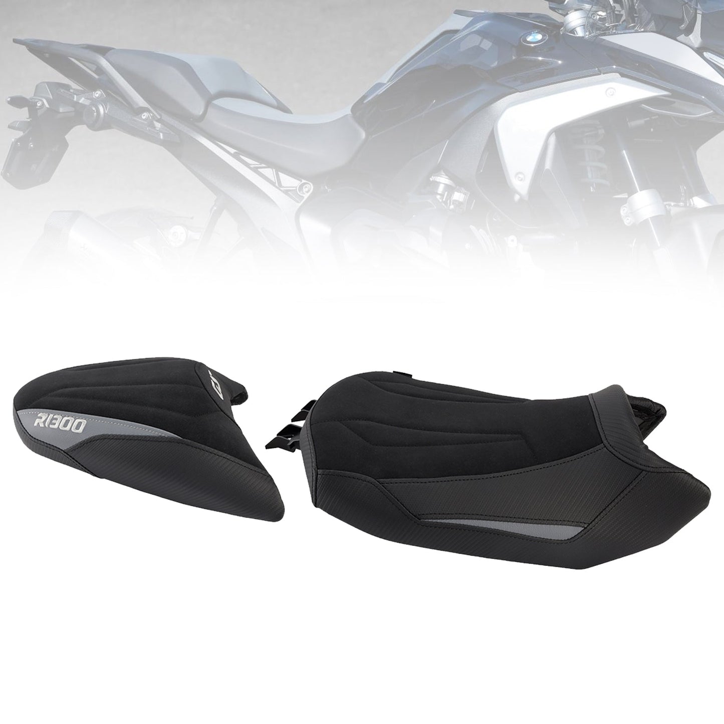 2024-2025 For Bmw R1300Gs R 1300 Gs Lower Front W/ Rear Seat Driver Pillion Gray