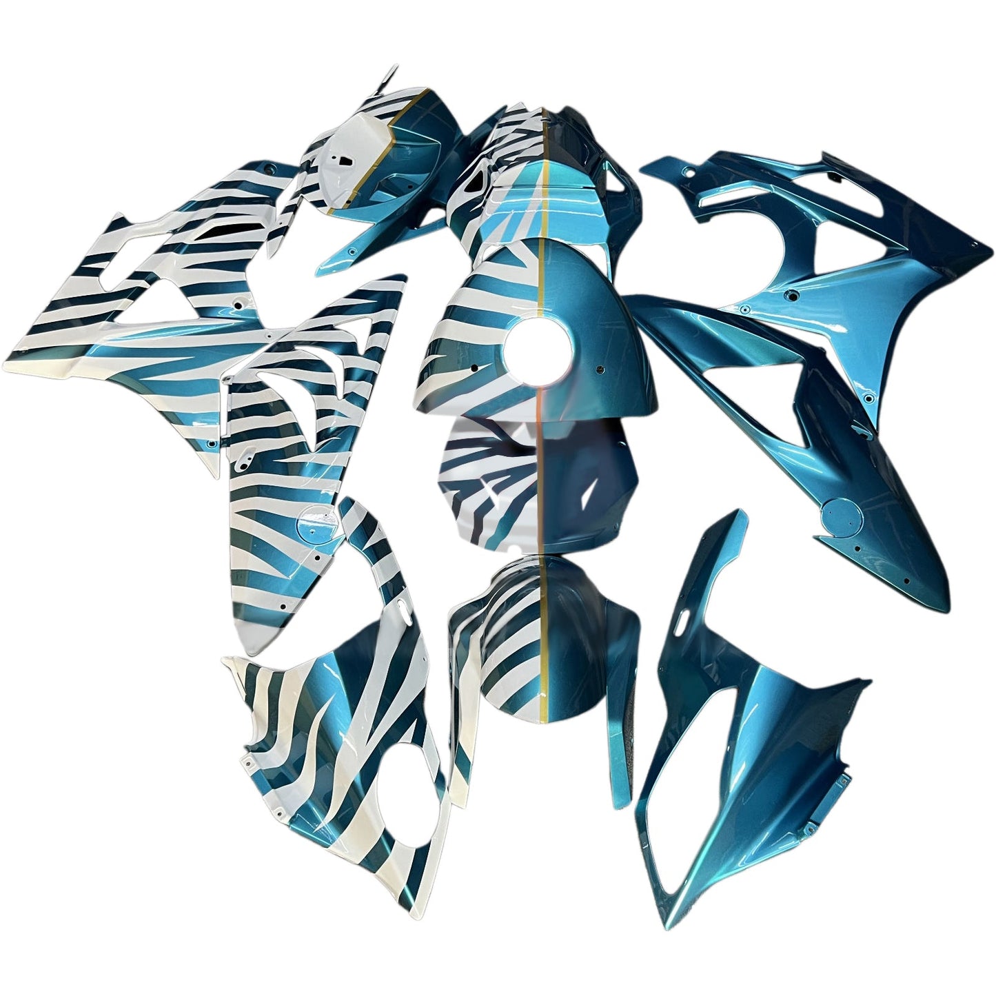 2009-2014 BMW S1000RR Injection Fairing Kit Bodywork Plastic ABS