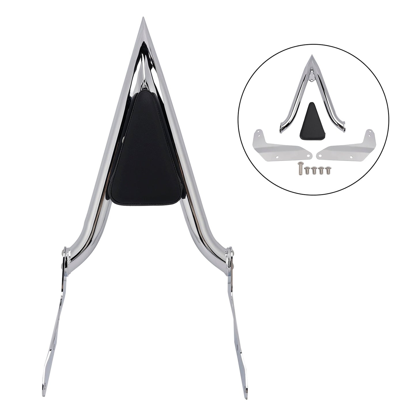 Passenger Sissy Bar Backrest for Honda Magna VF 750 1994-2003 VF 250 1995-2006