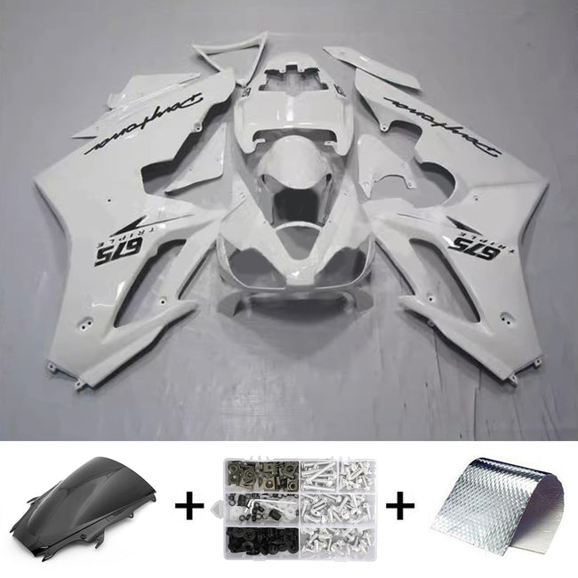 2009-2012 Triumph Daytona 675 Injection Fairing Kit Bodywork Plastic ABS