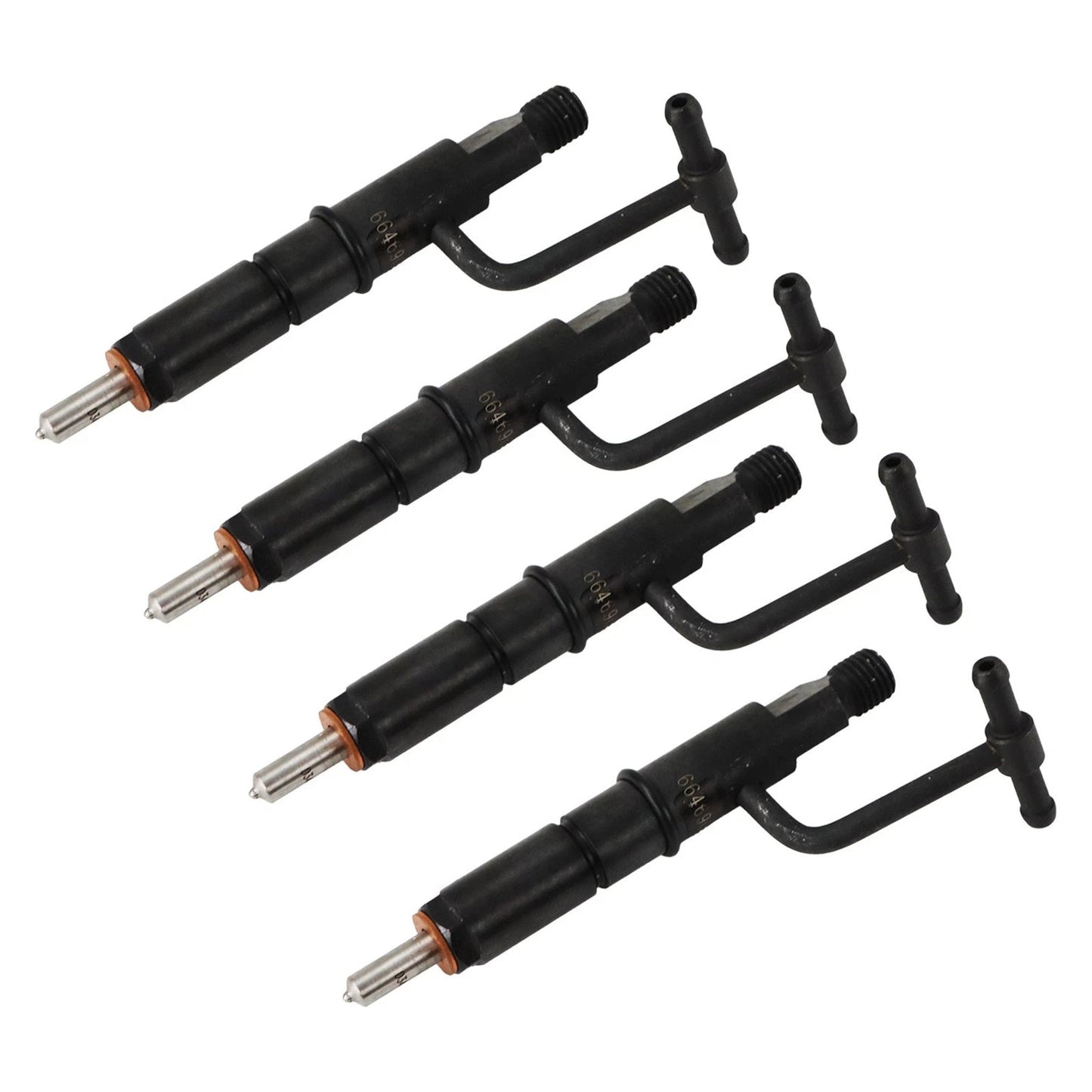 4Pcs Fuel Injector For Mustang Bobcat 843 853 960 2060 Isuzu 4JB1 6646906