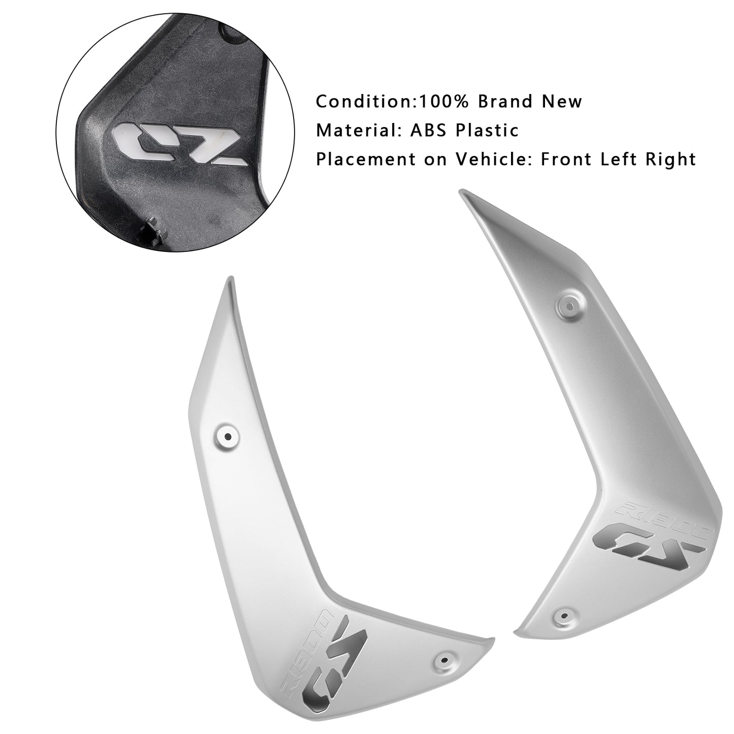 Side Frame Fairing Cowl Guards Radiator Cover For BMW R1300GS 2024-2025