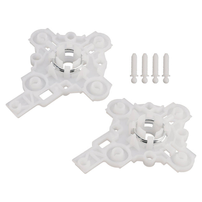Left&Right Car Side Mirror Glass Lens Plastic Bracket Clip Holder for Honda