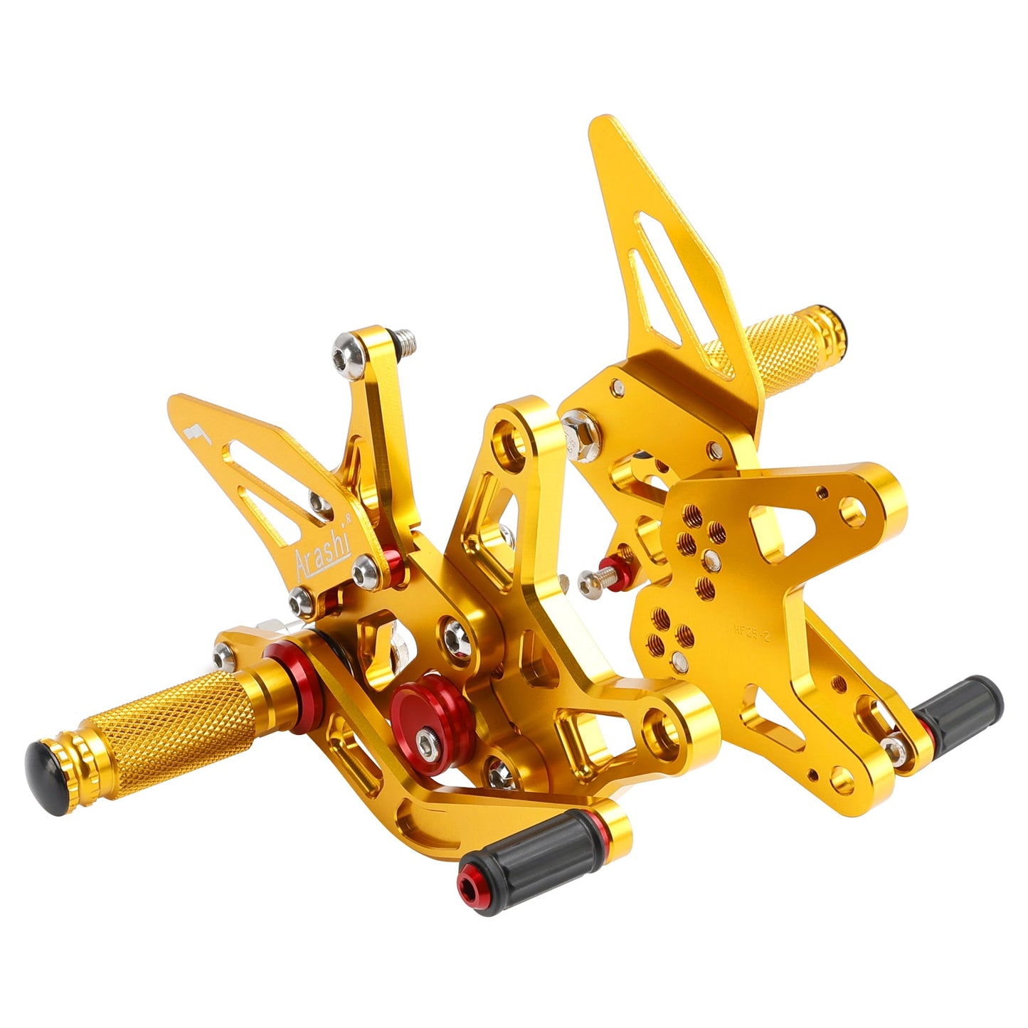 2021-2024 Kawasaki Ninja ZX6R ZX636 CNC Aluminum Rearsets Footpegs