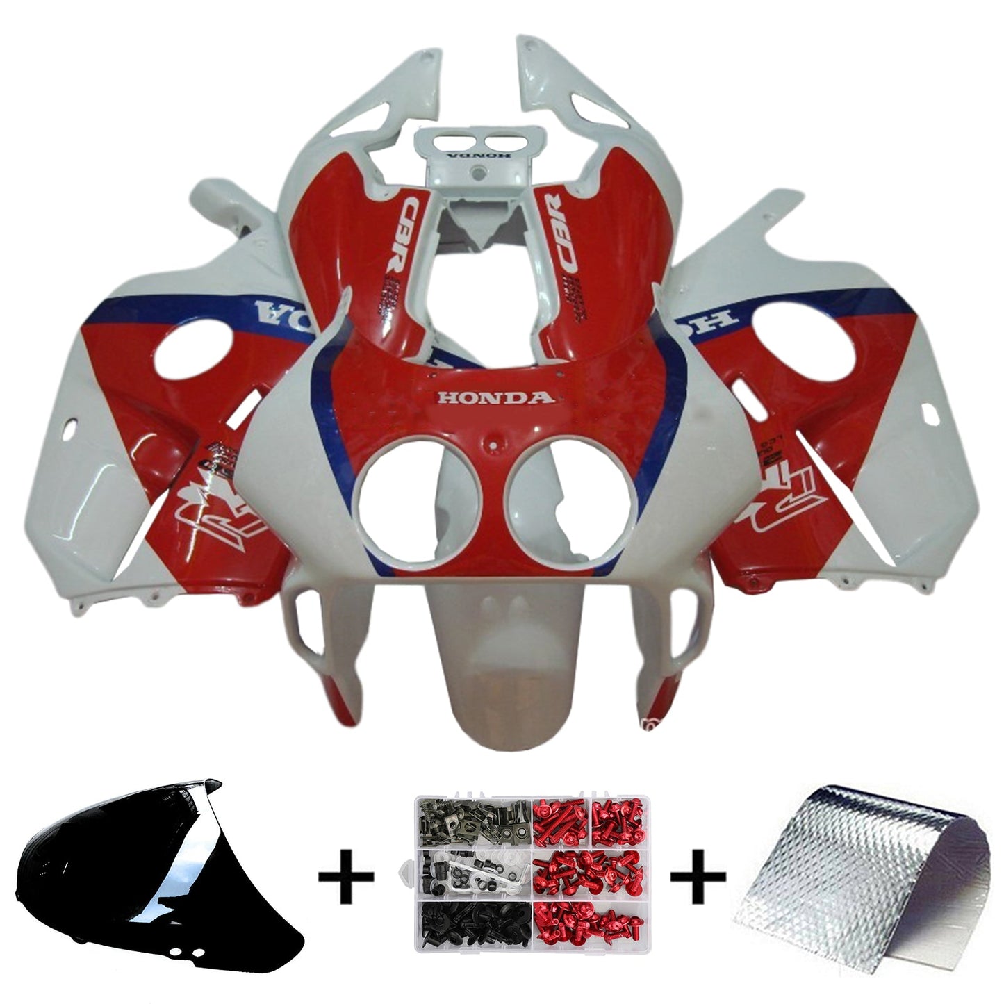 1990-1998 Honda CBR250RR MC22 Injection Fairing Kit Bodywork Plastic ABS