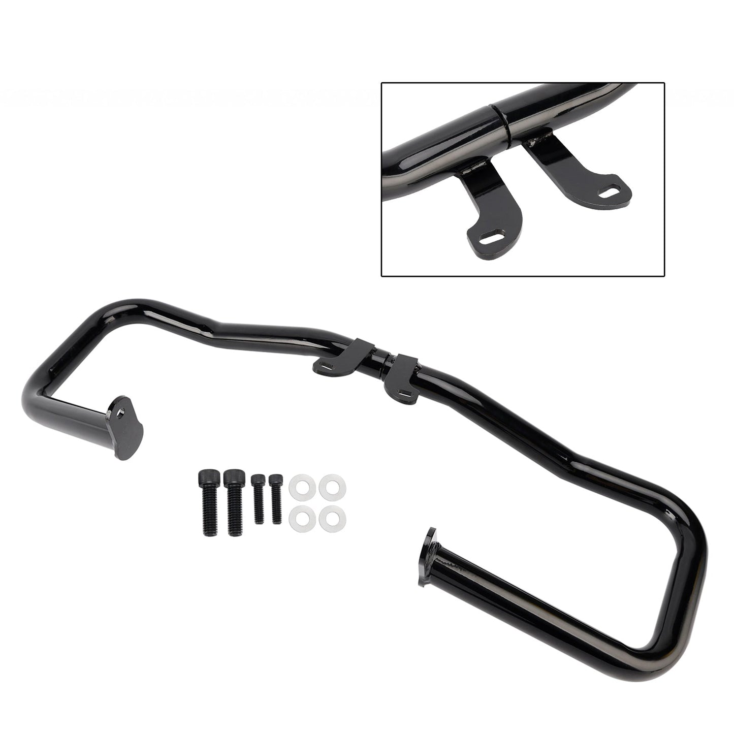 2014-2024 Touring Road King Engine Guard Frame Anti-Crash Bumper Protector Chrome