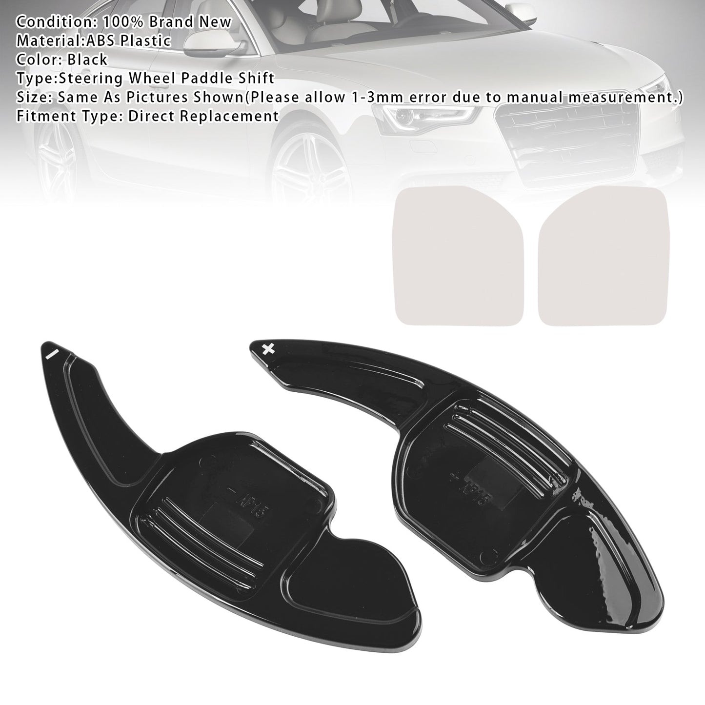 Steering Wheel Paddle Shifter Extension For Audi A3 A4 A5 A6 A8
